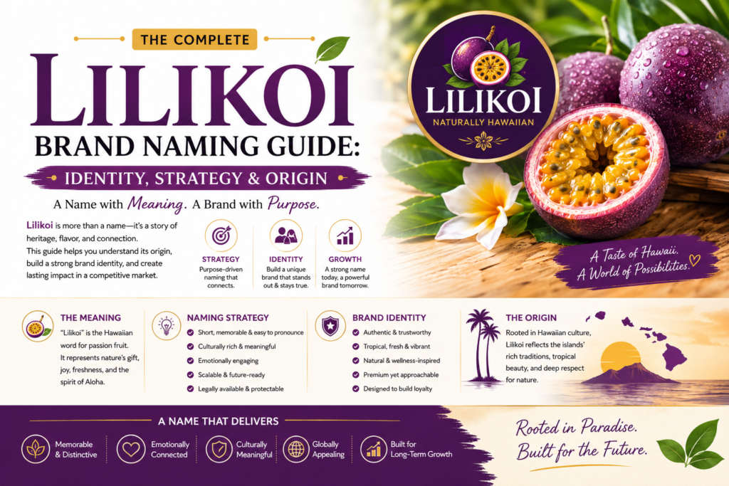 Lilikoi Brand Naming Guide Identity, Strategy & Origin