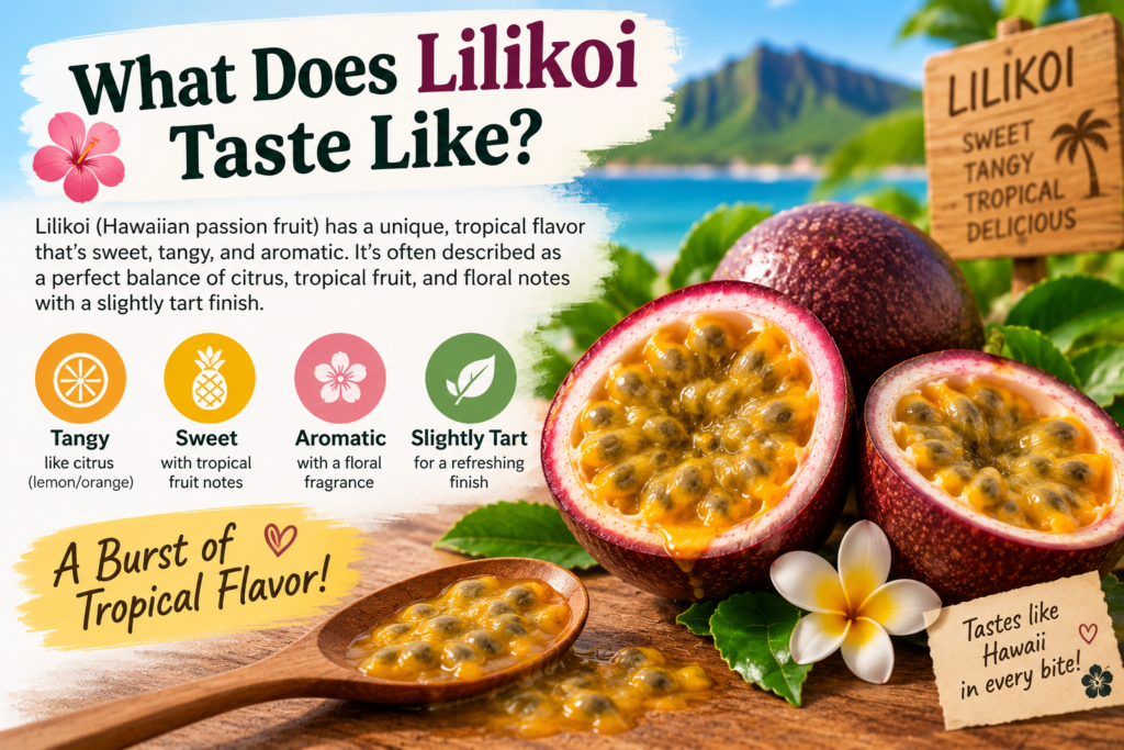 What Does Lilikoi Taste Like