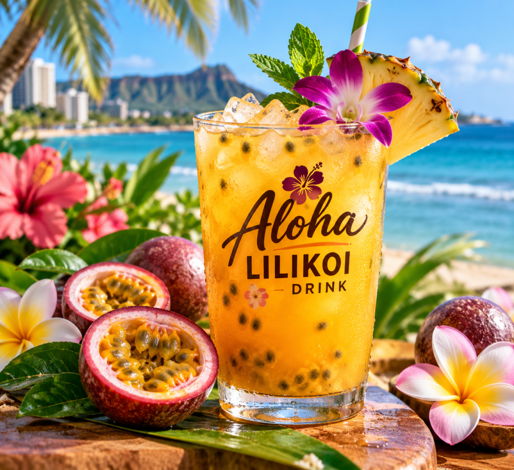 aloha lilikoi drink