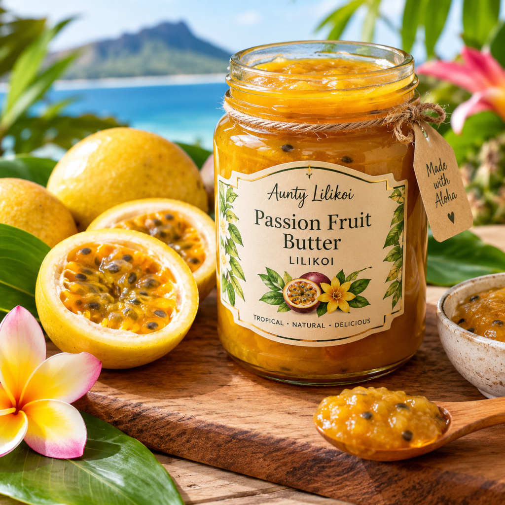 aunty lilikoi passion fruit butter