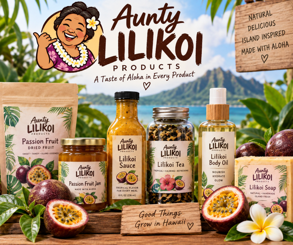 aunty lilikoi products
