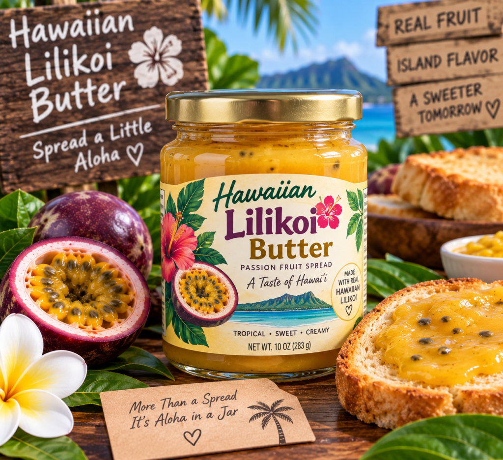 hawaiian lilikoi butter