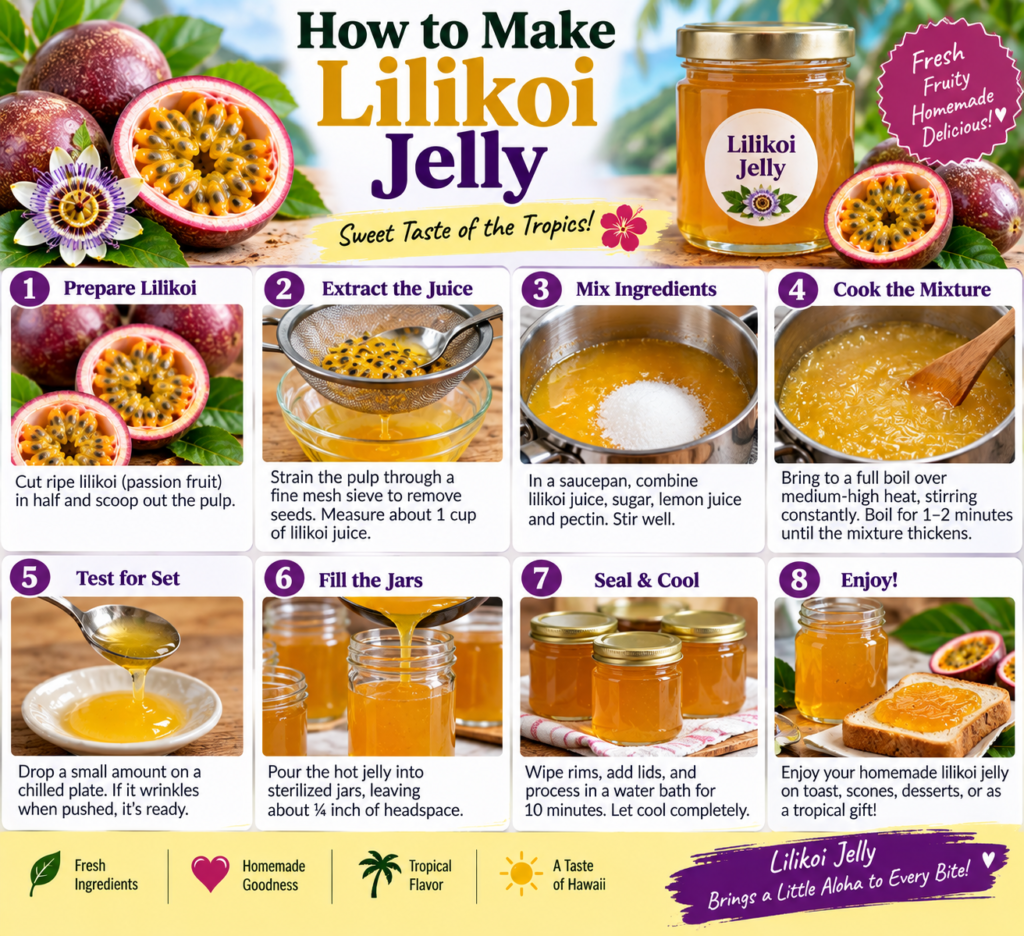 how to make lilikoi jelly