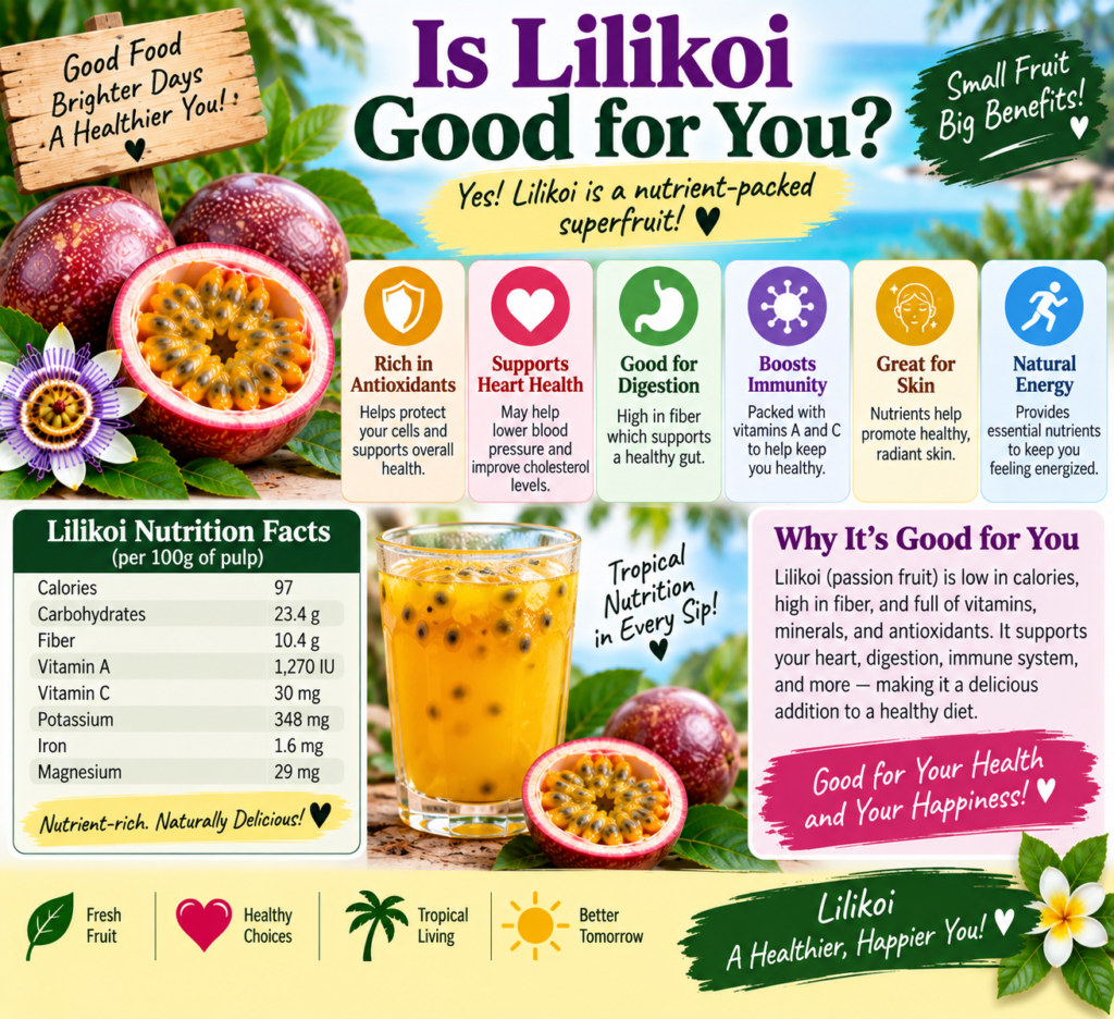is lilikoi good for you