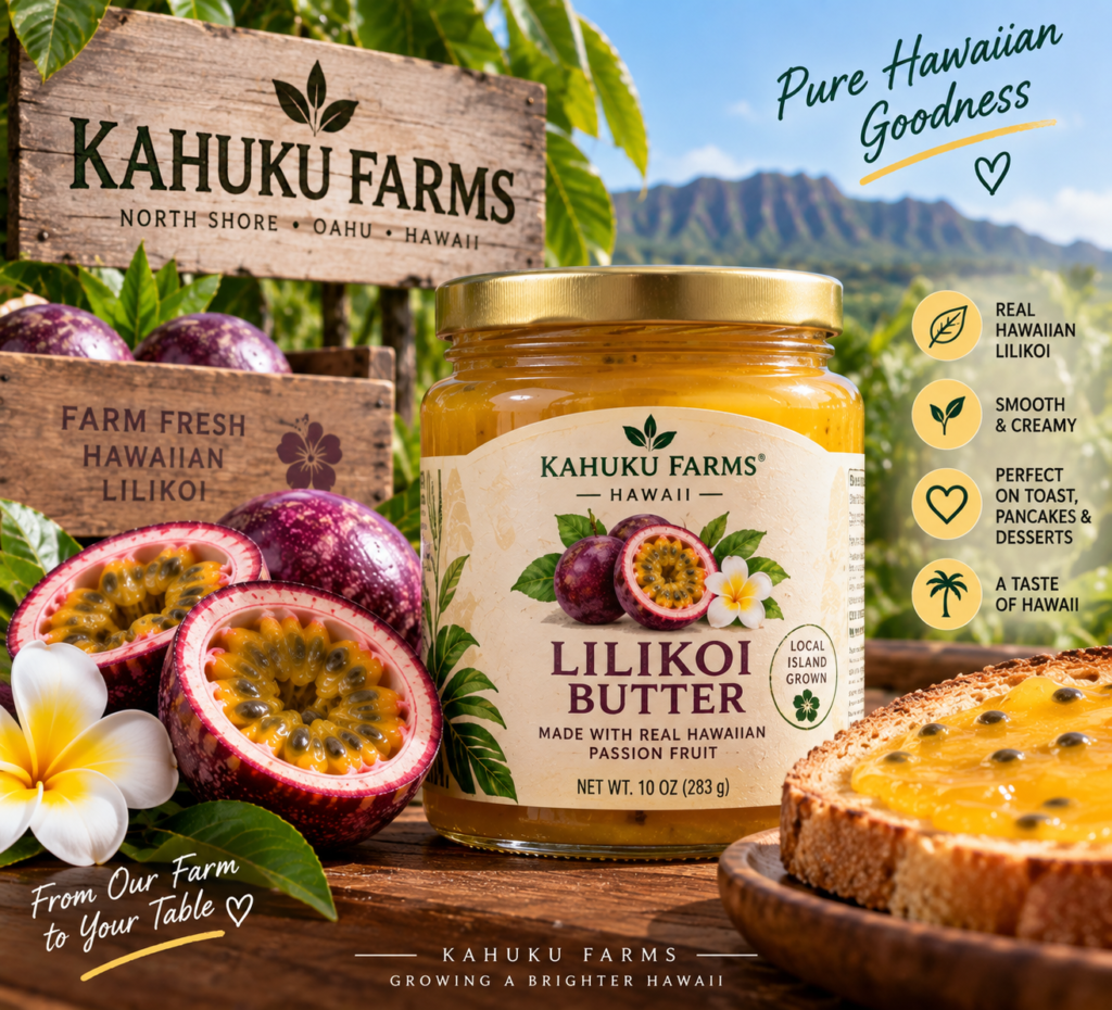 kahuku farms lilikoi butter