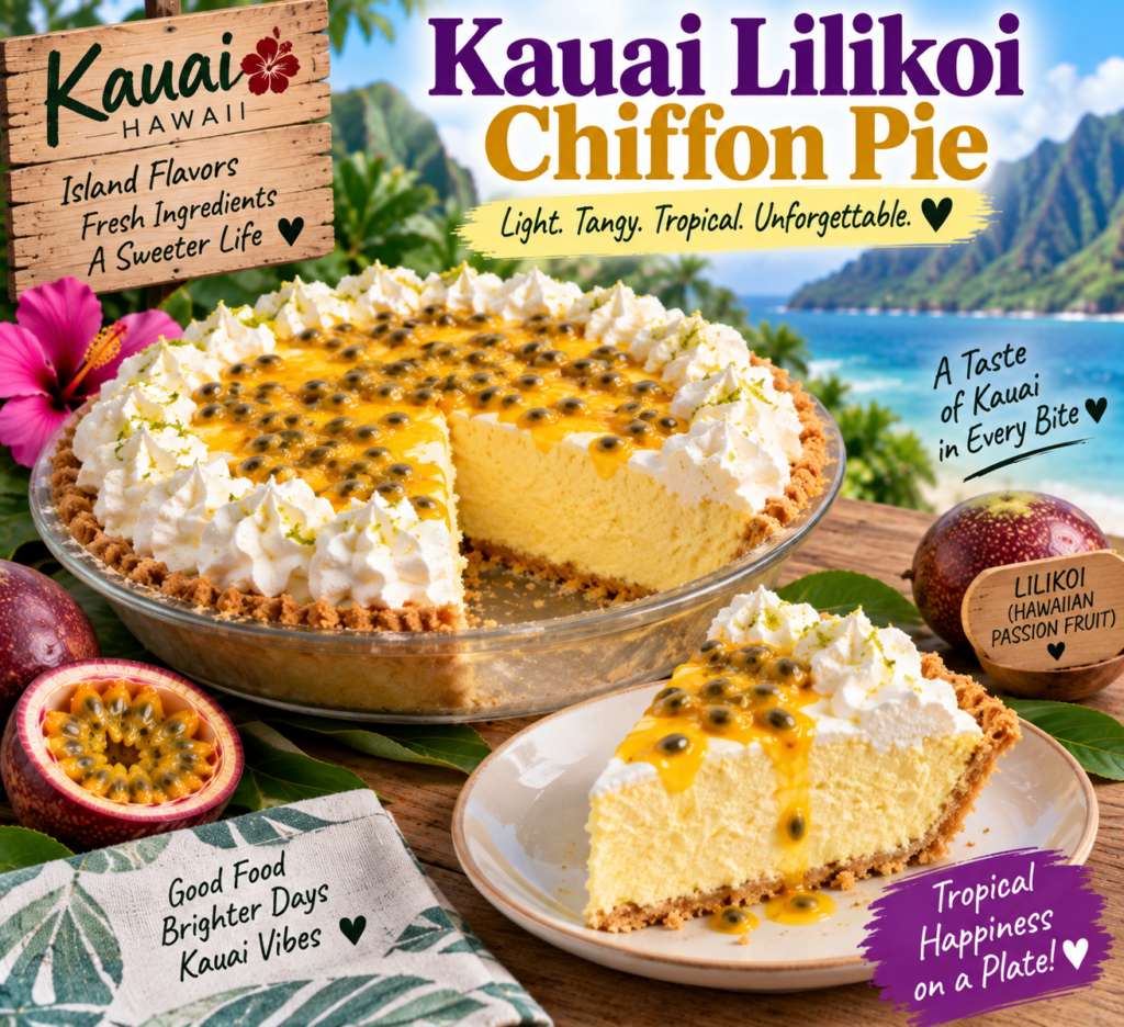 kauai lilikoi chiffon pie