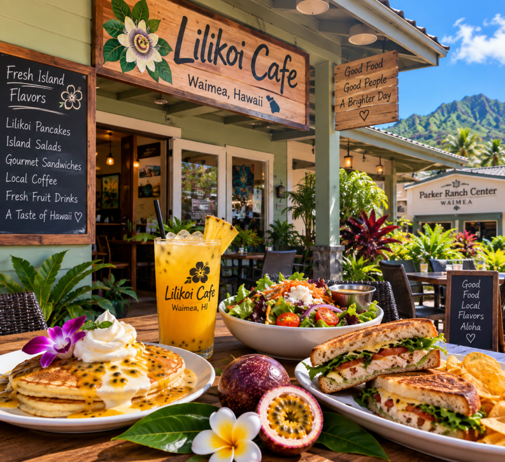 lilikoi cafe waimea hie