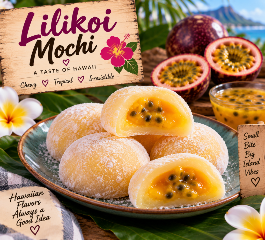 lilikoi mochi