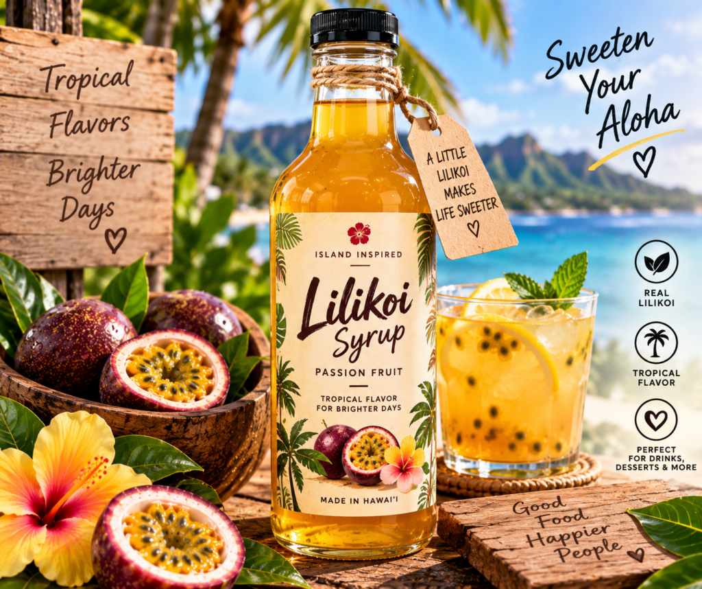lilikoi syrup