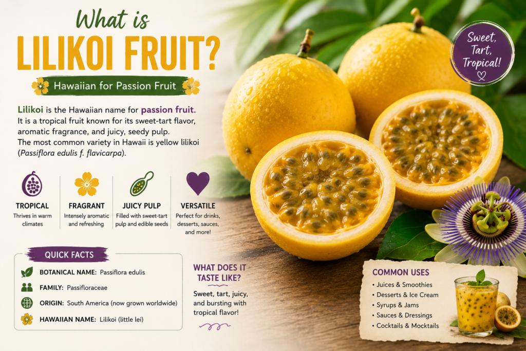 what is lilikoi flavor