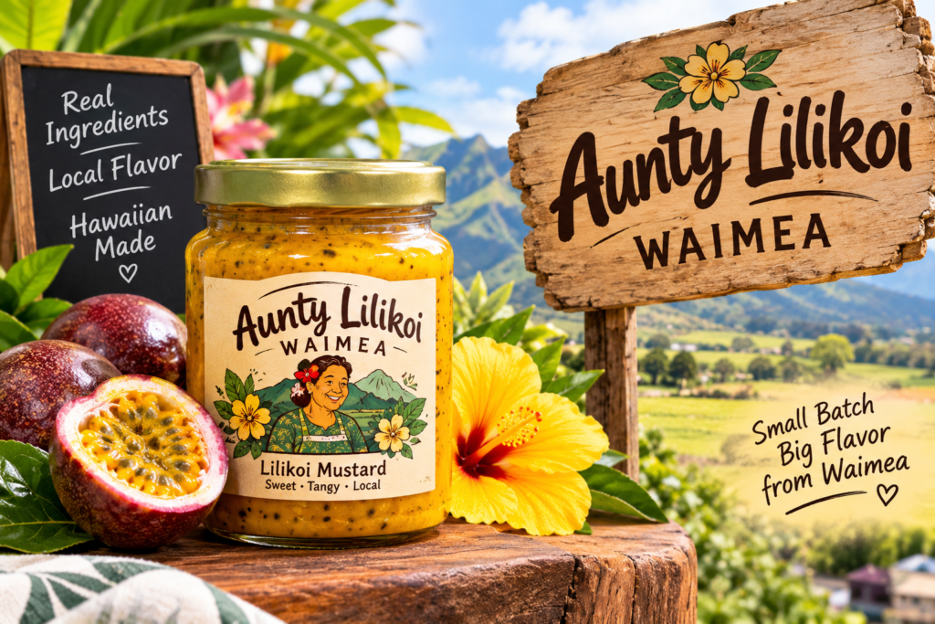 aunty lilikoi waimea