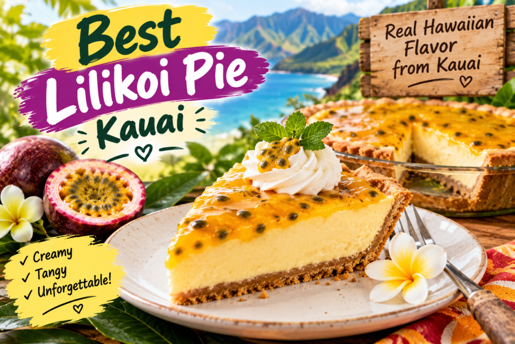 best lilikoi pie kauai