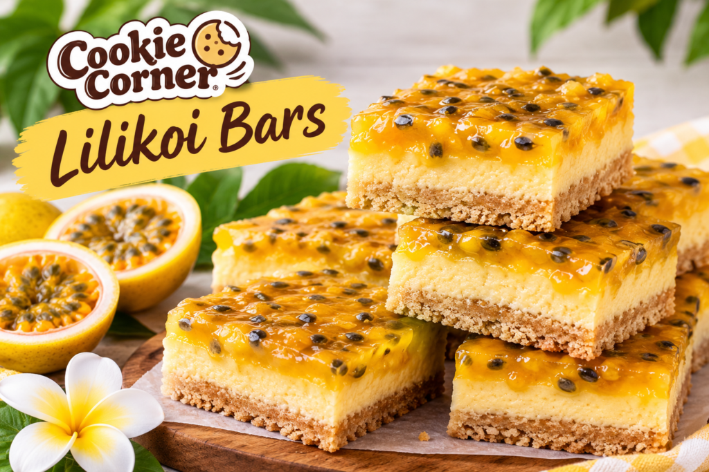 cookie corner lilikoi bars