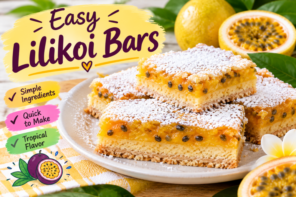 easy lilikoi bars