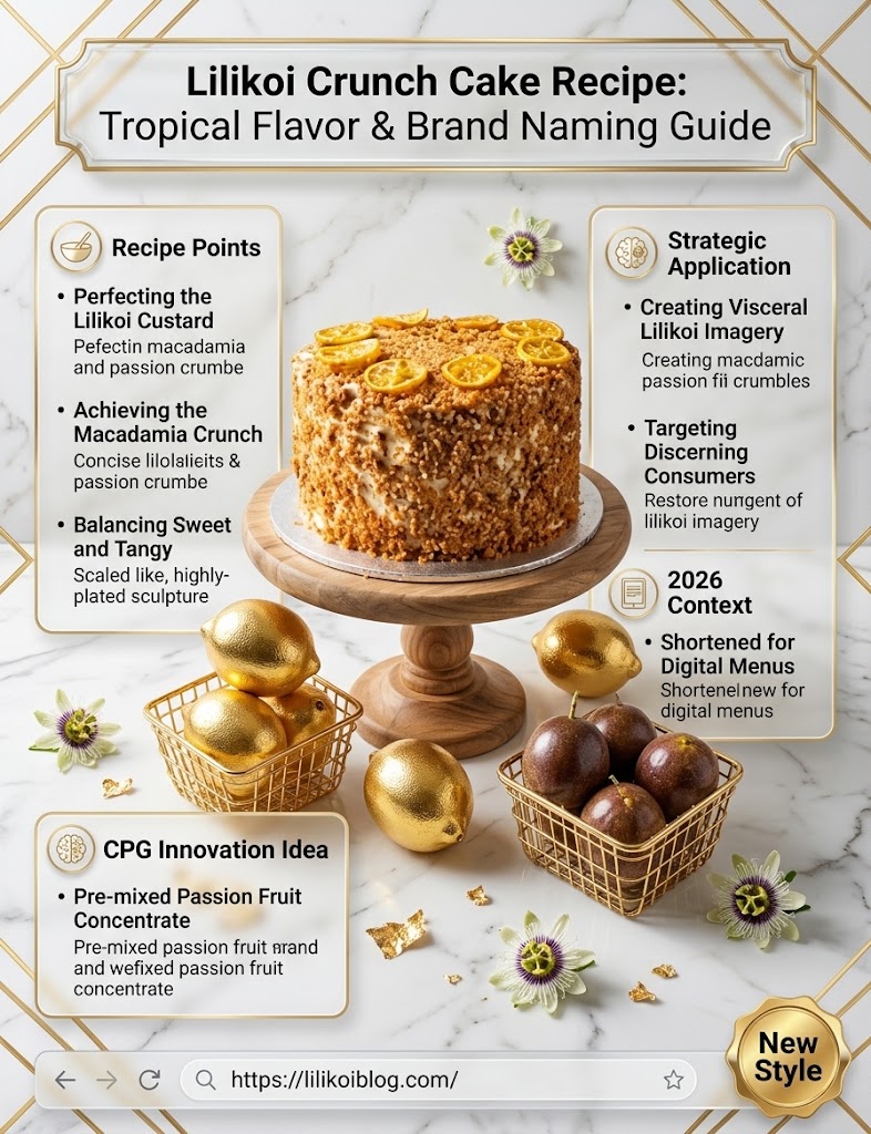 lilikoi crunch cake recipe
