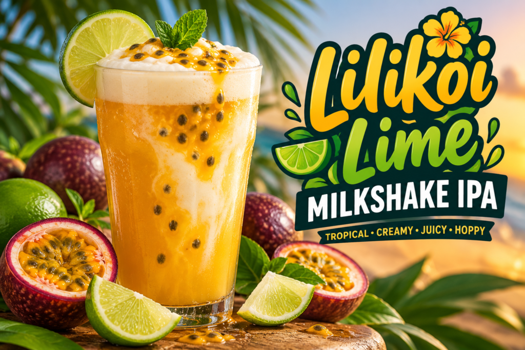 lilikoi lime milkshake ipa