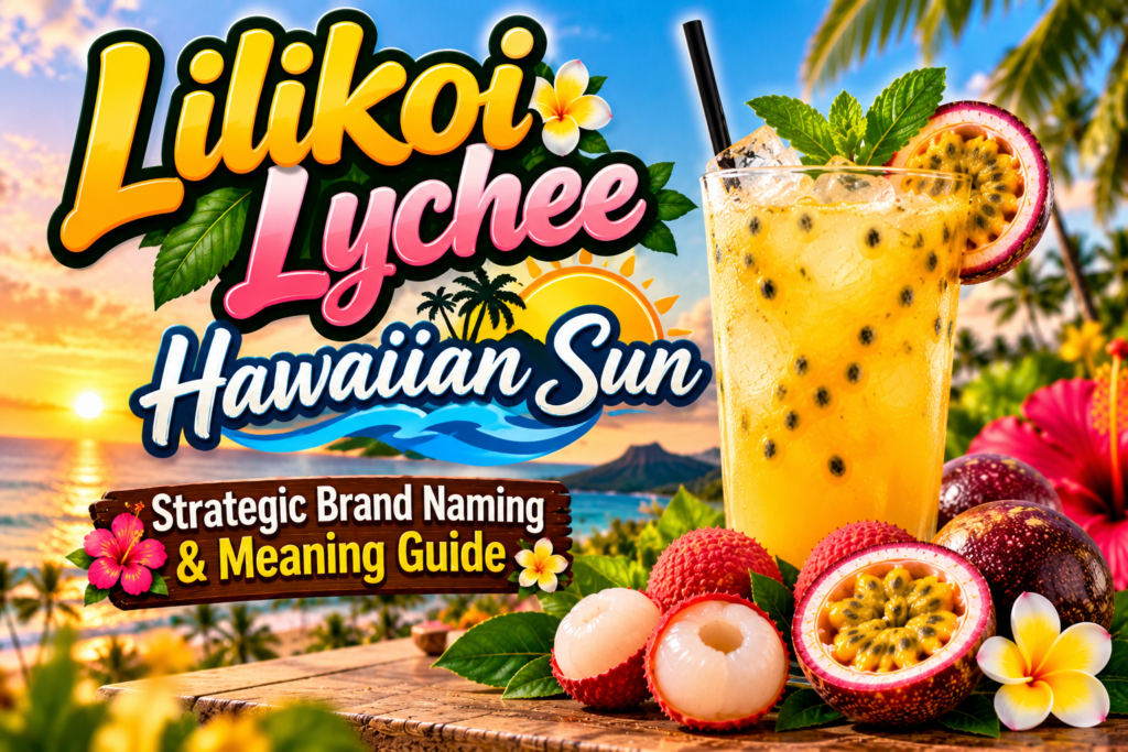lilikoi lychee hawaiian sun