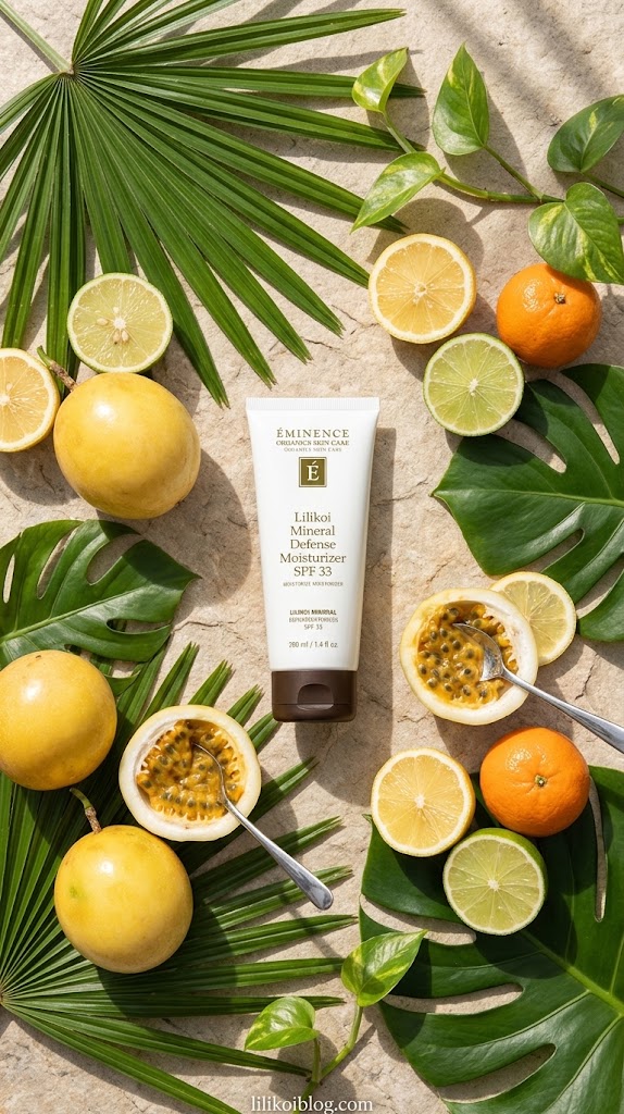 lilikoi mineral defense moisturizer spf 33